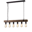 I-TEXAS-S6 | Lampadario rustico | Fan Europe