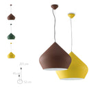 Lampadario THOLOS verde | Illuminazione industrial | Fan Europe