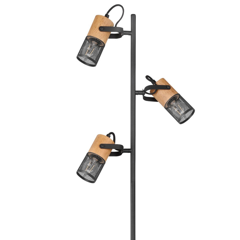 Tosh 404300332 | Lampada da terra | Illuminazione vintage | Trio Lighting