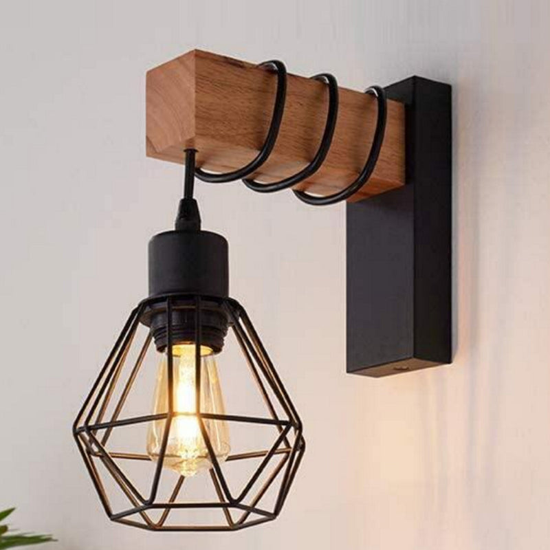 Townshend - Applique vintage con gabbia nera