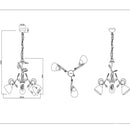 Traditio 110700328 | Lampadario rustico | Trio Lighting