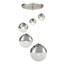 Varus 15851-5 | Lampadari Moderni | Cromato