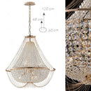 Lampadario VIENNA ORO | Illuminazione classica | Fan Europe