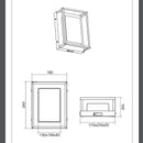 Witham 277860142 | Applique LED moderna | Trio Lighting